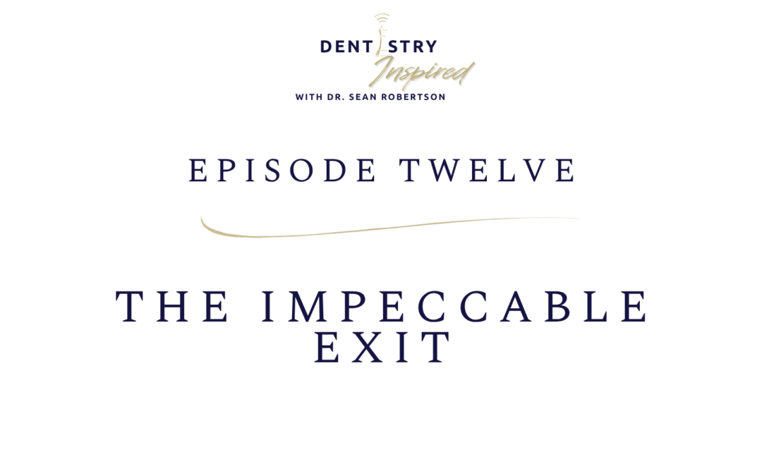 The Impeccable Exit